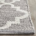 thumbnail image 2 of Safavieh Montauk 2'6" X 4' Hand Woven Cotton Rug in Gray and Ivory, 2 of 2
