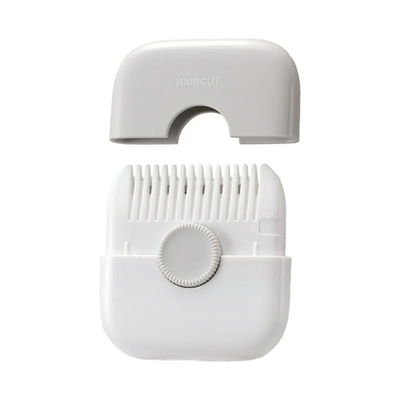 Qarigey Tijeras para cortar y peinar el cabello, herramienta de peinado y eliminación de puntas abiertas, aspecto deseado Cuidado del cabello Gris