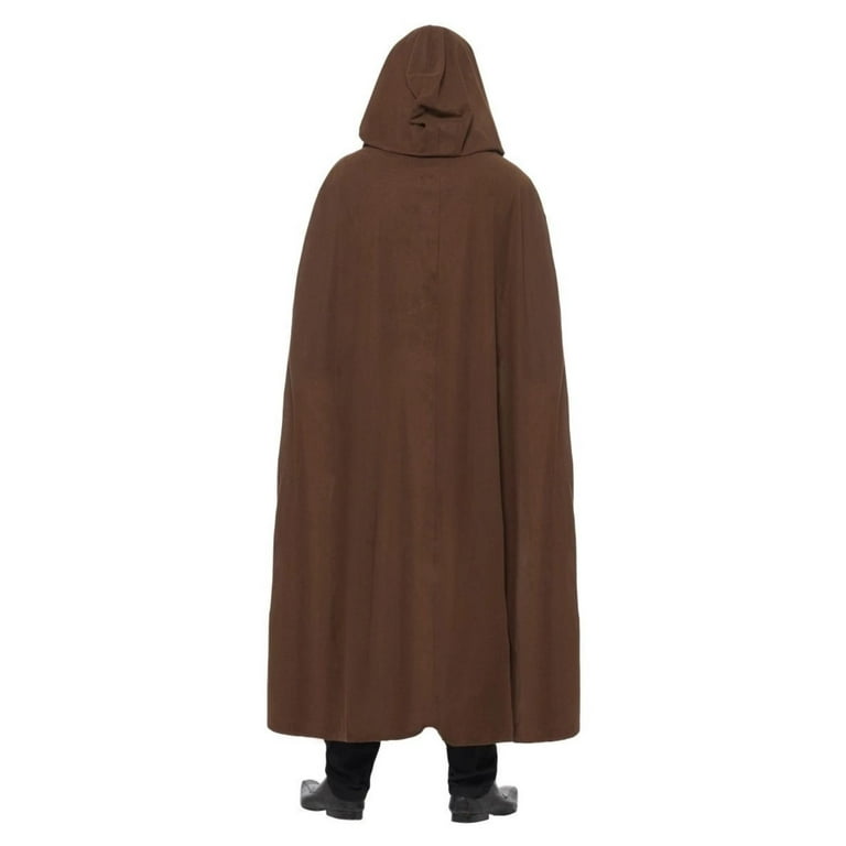 Gravekeeper Hooded Cloak Adult Brown Gravekeeper Hooded Cloak Adult Brown
