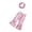 Pink, variant on IROINNID Savings Girls Leggings Sweet Cute Flare Pants Graphic Print Elastic Waist Two-piece Set,Pink