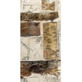 thumbnail image 2 of Goldberger, Jennifer 18x32 Gold Ornate Wood Framed with Double Matting Museum Art Print Titled - Birch Bark Abstract II, 2 of 4