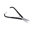 thumbnail image 1 of 7in 175mm Steel Black Handle Jewelry Necklace Ring Scissors DIY Wire Cutter Tool, 1 of 9