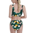 thumbnail image 5 of High Waisted Bikini Sets For Women, Tropical Fruit B Swimsuits Tummy Control, Two Pieces Bathing Suit, 5 of 8