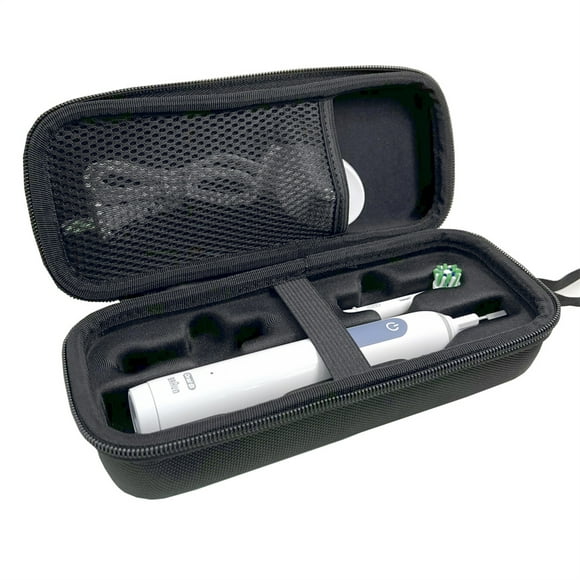 Volkmi 1 Nylon For Oral B Oral B Pro 1000, 2000, 3000, 3500, 1500 Electric Toothbrush Organizer Hard Case Black