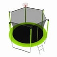 thumbnail image 4 of LivelyAant 14FT Outdoor Trampoline with Safety Net, Heavy-Duty Frame, Recreational Trampoline for Family Fun & Fitness, 4 of 13
