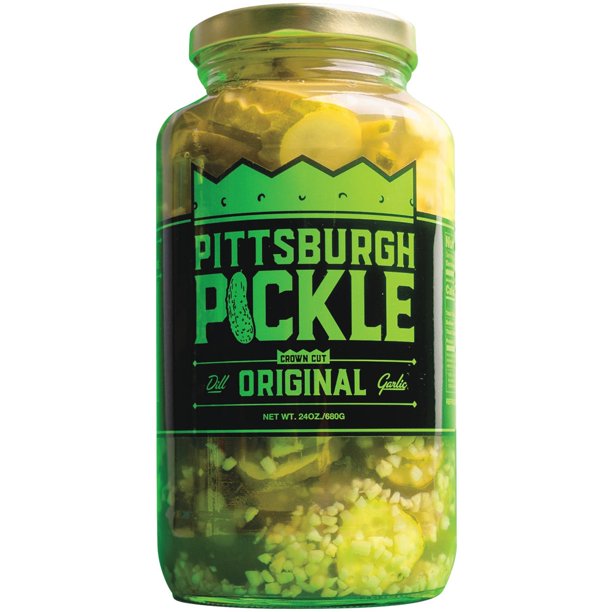 6PK Pittsburgh Pickle Company Original Dill 24 Oz. Pickle Chips