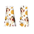 thumbnail image 3 of Bixox Robe Sans Manches Imprimée Joyeux l'Action de Grâce pour Femmes avec Poches, Robe Décontractée Longueur Genou pour l'Été-Grand, 3 of 7