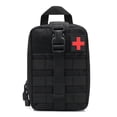 thumbnail image 1 of Bolsa táctica para cinturón de primeros auxilios, primeros auxilios Molle multifunción, mochila de supervivencia, bolsa táctica para dispositivos con cruz para senderismo, acampada, militar, 1 of 5