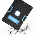 thumbnail image 7 of For iPad Pro 10.5 2017 A1701 A1709 Case, Dteck Shockproof [Full-Body] Hybrid 3-Layer Drop Protection Rugged Case Kickstand [HD Screen Protector] Cover , Black+Blue, 7 of 7