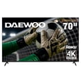 thumbnail image 1 of Daewoo Pantalla Televisión Smart TV 70 Pulgadas LED 4K UHD Roku Frameless Dolby Audio 4 HDMI 2 USB 1 AV DAW70UR, 1 of 8