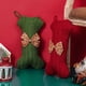 thumbnail image 5 of Toystoory Bolsa de regalo de Navidad para dulces, bolsa de regalo para el hogar, decoración colgante en forma de hueso DIY, adornos para Verde, 5 of 6