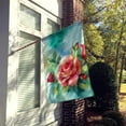 thumbnail image 4 of Oklahoma Roses in Watercolor House Flag 28 in x 40 in, 4 of 7