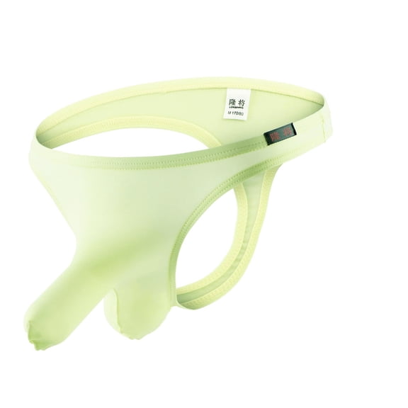 Jwputqe Mens Boxer Briefs,Mens Briefs,Boxer Briefs,Breathable,Comfort Fit,Solid,Elastic Waist,Nylon,Spandex,Green,L