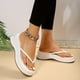 thumbnail image 3 of Sandalias de plataforma con punta de clip para mujer: ¡salga con estilo y comodidad este verano!, 3 of 4