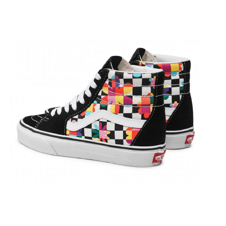 Vans Old Skool sneakers in floral checkerboard