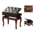 thumbnail image 1 of Banca Para Piano Metálica y Madera Altura Ajustable, 1 of 4