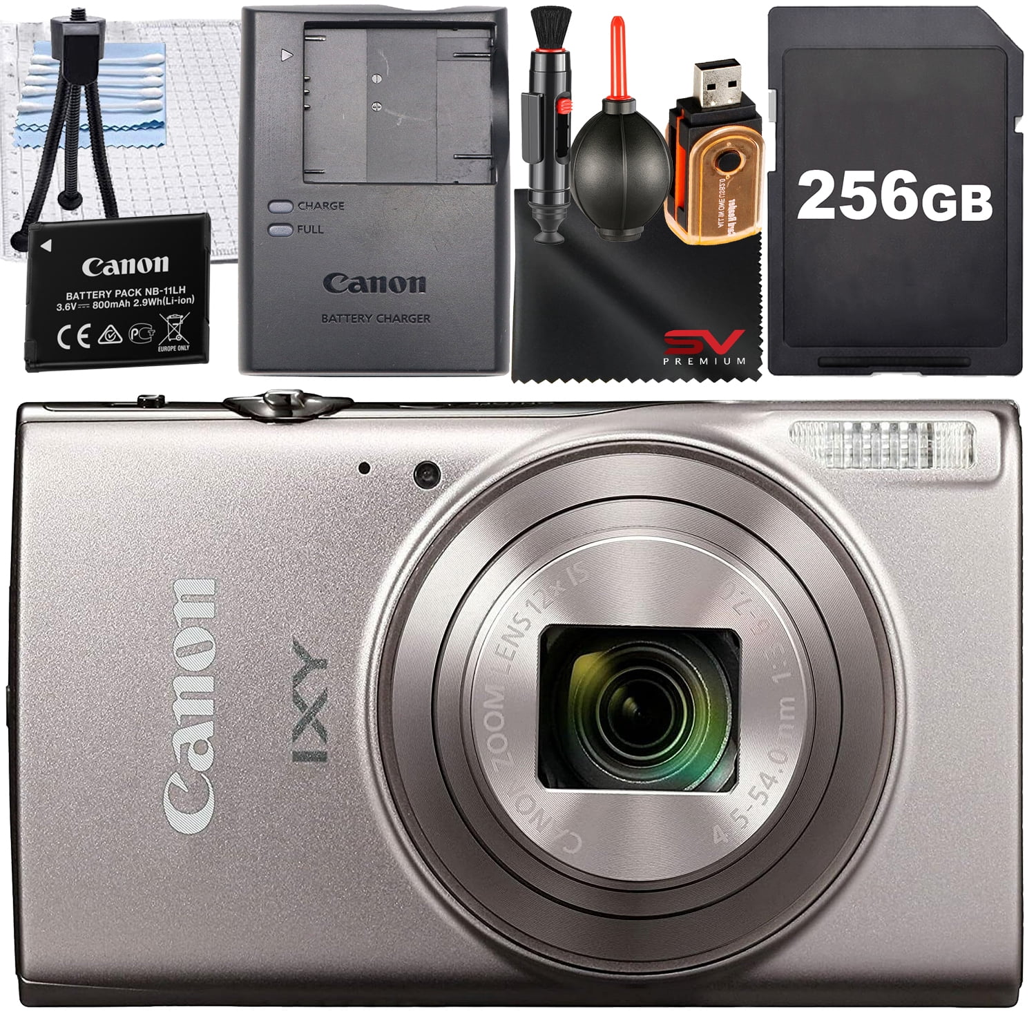 Canon IXY 650 Digital Camera, 12x Optical Zoom, 20.2MP CMOS Sensor