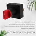 thumbnail image 5 of 12V 300A Battery Power Disconnect Battery Switch Rotary Isolator Kill on Off Switch for RV Boat Car Truck Auto Yacht, 5 of 5