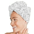 thumbnail image 3 of Kitsch Microfiber Hair Towel Wrap for Women - Hair Turban - (Body Positive), 3 of 5