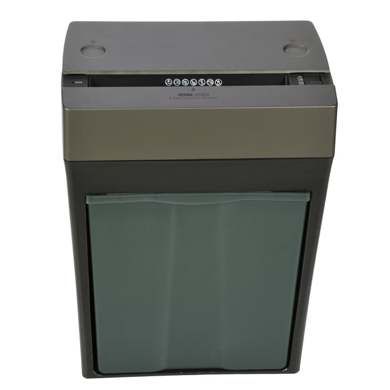 Royal ST80X 8-Sheet Crosscut Paper Shredder with Pullout Basket