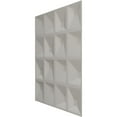 thumbnail image 4 of 19 5/8"W x 19 5/8"H Tristan EnduraWall Decorative 3D Wall Panel, Universal Aged Metallic Rust (Covers 2.67 Sq. Ft.), 4 of 6