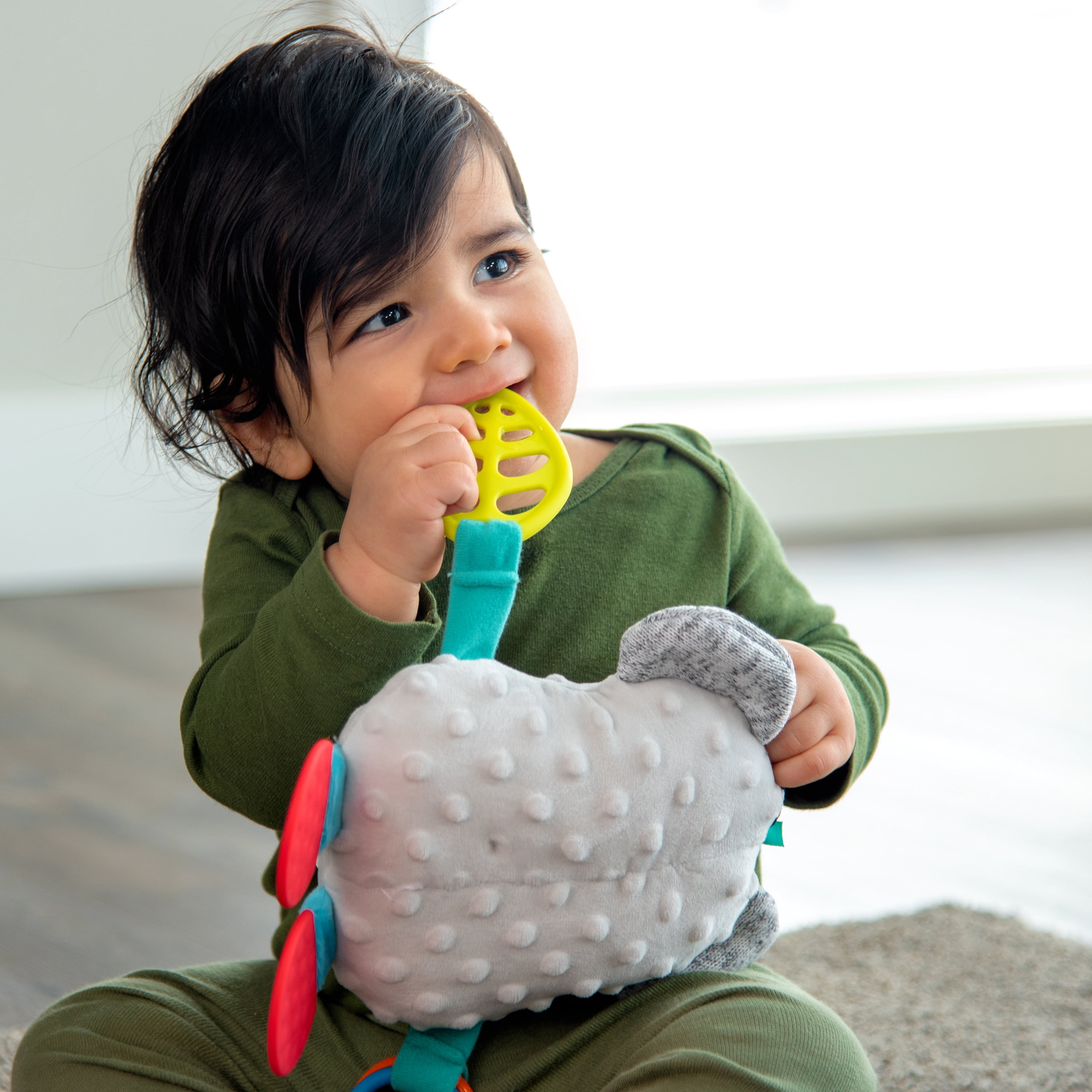 Sassy Koala Mirror Attachable Toy & Book 0 Months Old and Up