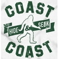 thumbnail image 2 of Bigfoot Coast to Coast Hide and Seek Zip Up Hoodie Men's Women's Brisco Brands M, 2 of 6