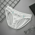 thumbnail image 3 of GTOPX MAN Men's Underpants Thin Transparent Low Rise Briefs, 6-Pack, Size XL, 3 of 5