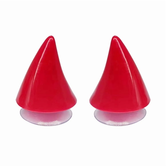 Devil Horns Headband Helmet Personality Devil Angle Suction Cup Accessories Halloween Devil Horns