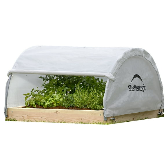 Serre arrondie GrowIT 4x4 pour jardin surélevé