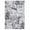 Grey, variant on Hasoo 2' x 6' Modern Runner Rug for Hallway Bedroom Abstract Pattern Washable Soft Indoor Carpet, Brown