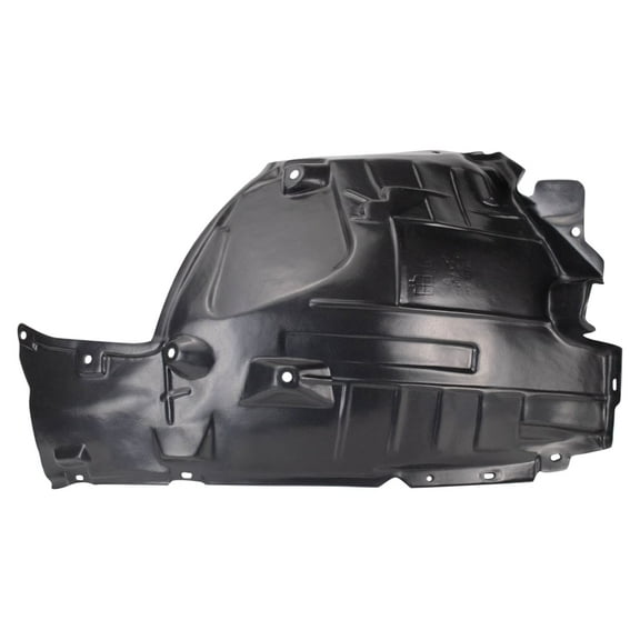 TRQ Front Left Rearward Inner Fender Liner Black Drivers Side Fits Select 2009-2020 Nissan 370Z NI1248122