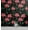 Coral Teal and Black, variant on Ambesonne Roses Peel & Stick Wallpaper for Home, Classic Romance of Garden, 13"x36", Olive Green and Vermilion
