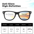thumbnail image 2 of GHSDFBB Lunettes de Soleil pour Hommes et Femmes Verres Polarisés Rétro Miroir pour Conduite Pêche Protection UV400, 2 of 6