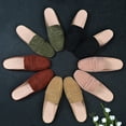 thumbnail image 2 of Mepaouo Women's Flat Mules Suede Square Toe Backless Slip on Slides Penny Loafer Shoes for Outdoor, 2 of 7
