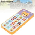 thumbnail image 4 of Baby Cell Phone Toy, Baby Learning Phone Developmental  for Toddler Orange,Green, 4 of 7
