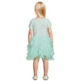 thumbnail image 3 of Disney The Little Mermaid Toddler Girl Short Sleeve Tutu Dress, Sizes 12M-5T, 3 of 5