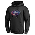thumbnail image 2 of Men's Black Columbus Blue Jackets Midnight Mascot Pullover Hoodie, 2 of 3