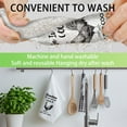 thumbnail image 5 of 4Pcs Funny Rooster Hand Towels Vintage Chicken Farmhouse Kitchen Dish Towels 24 x 16 Inch Microfiber Absorbent Soft Hand Tea Dishcloths for Cooking Baking Bathroom Holiday Housewarming Gifts diy, 5 of 9
