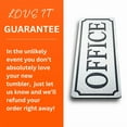 thumbnail image 5 of The Office Sign Self-Adhesive Sign 10 X 4 Inch Door Or Wall Sign, 5 of 6