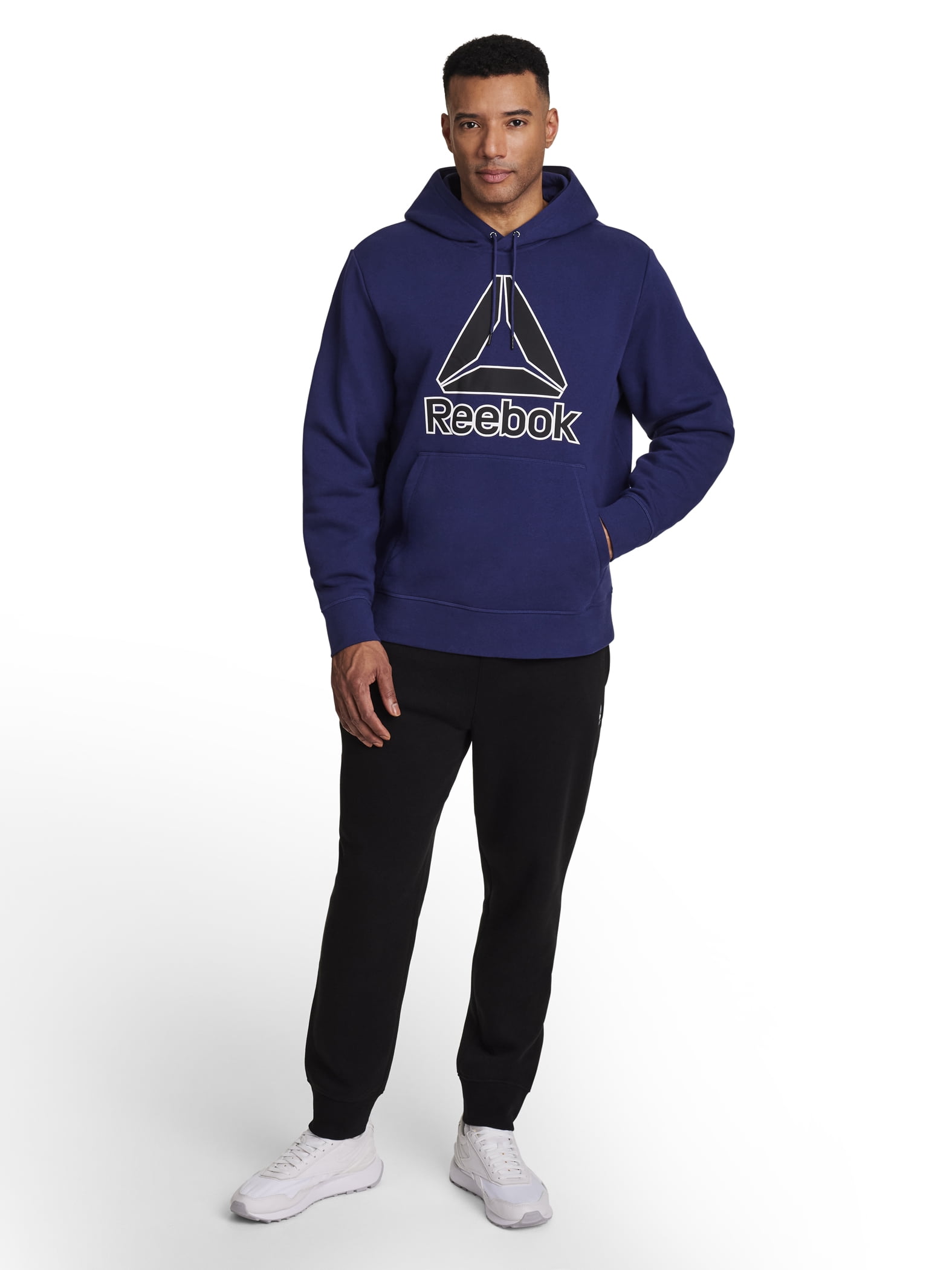 Reebok Men's and Big Men's Game Day Fleece Hoodie, Sizes XS-5XL