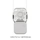 thumbnail image 3 of Scarf Fan Folding Handheld USB Rechargeable Fan Desktop Office Fan Convenient Outdoor Pocket Small Fan, 3 of 4