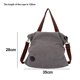 thumbnail image 2 of Bolsa de lona tipo mensajero, bolsa de hombro, bolsa de lona artística de moda para el tiempo libre gris, 2 of 5