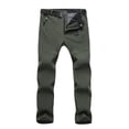 thumbnail image 2 of Pantalones De Esquí Para Mujer Softshell Grueso Para Viajes Senderismo Verde SM SunniMix pantalones de mujer, 2 of 8