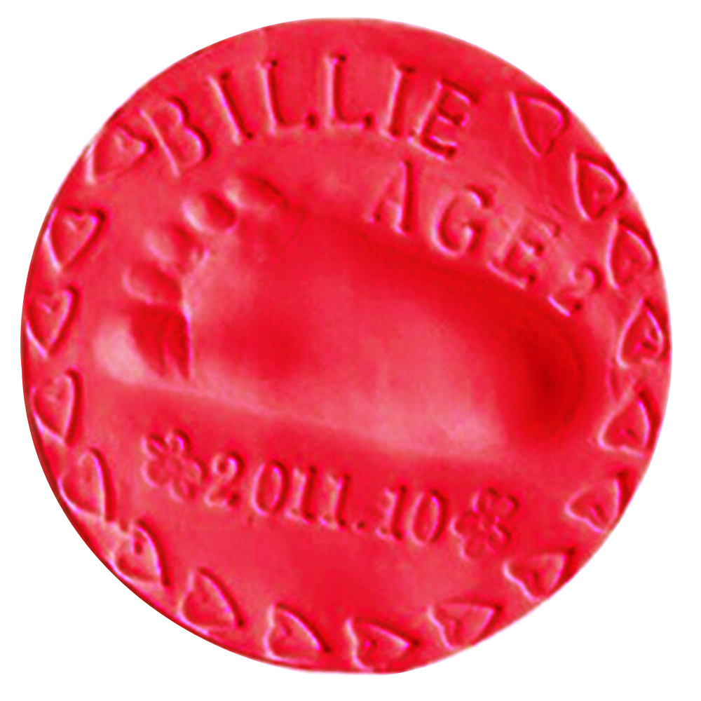 baby handprint footprint imprint kit