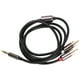 thumbnail image 3 of Cable auxiliar Jack, funcionamiento suave del cable auxiliar del cable de audio de alta calidad de 3,5 mm de 1 m, 3 of 8