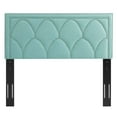 thumbnail image 3 of Modway Greta Performance Velvet Full/Queen Headboard in Mint, 3 of 10