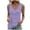 01Purple, variant on Eyelet Tank Tops for Women Summer Casual Hollow Solid Color Crew Neck Sleeveless Dressy Blouses with Strappy