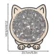 thumbnail image 5 of 135-Piece Cat Shaped Wooden Jigsaw Puzzle, Cat Outline Design Puzzles for Home Decor & Cat Lovers Giftu200bu200b, 5 of 5