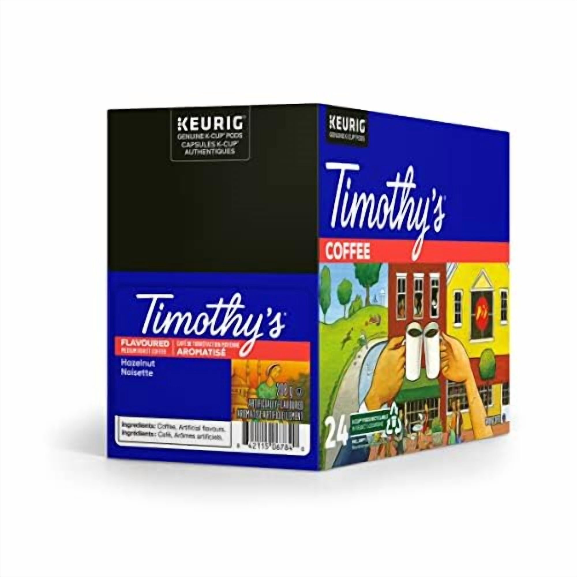 , Noisette, Hazelnut-Flavored Coffee, K-Cup Portion Pack for Keurig K-Cup Brewers, 24-Count (Pack of 2)